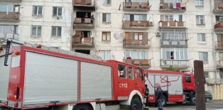 საცხოვრებელ კორპუსში ხანძარი გაჩნდა