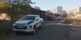 მე-7 მიკრორაიონში სახანძრო ეკიპაჟი იყო მობილიზებული