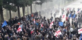 თბილისის საქალაქო სასამართლოსთან დაპირისპირება მოხდა