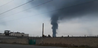 ძლიერი დაკვამლიანება მეტალურგიის ტერიტორიაზე