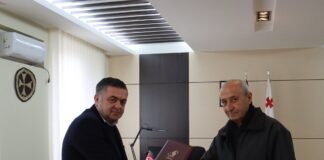 ბოლნისის მერმა შოთა რეხვიაშვილს ბოლნისის საპატიო მოქალაქის ჯილდო გადასცა