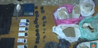 ქვემო ქართლში პოლიციამ 3 კილოგრამამდე „ჰეროინი“ და სხვადასხვა სახის ნარკოტიკი ამოიღო