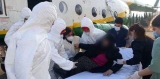 მაშველებმა შეუძლოდ მყოფი მოქალაქე შატილიდან თბილისში ვერტმფრენით გადმოიყვანეს