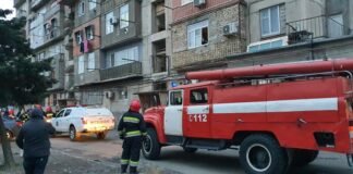 ტაშკენტის ქუჩაზე სამი სახანძრო-სამაშველო ეკიპაჟი იყო მობილიზებული