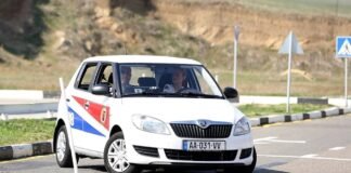 მართვის მოწმობის პრაქტიკული გამოცდა- მეორე ეტაპის მარშრუტები რუსთავში