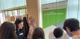 გარემოსდაცვით საკითებზე, მოსწავლეებს ტრენინგები ჩაუტარდათ