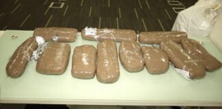 აეროპორტში 12 კილოგრამამდე მარიხუანა ამოიღეს