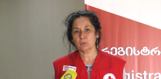 “წითელი ჯვრის” ამცრელ პუნქტში დღიურად დაახლოებით ხუთამდე ადამიანი იცრება