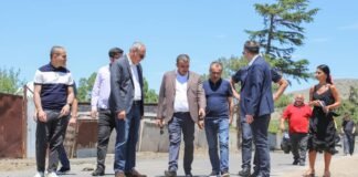 ხელისუფლების წარმომადგენლებმა შიდაგზების სარეაბილიტაციო სამუშაოები მოინახულეს