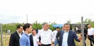 ქვემო ქართლში სახელმწიფო რწმუნებული სოფლის მეურნეობის მინისტრთან ერთად გარდაბნისა და მარნეულის მუნიციპალიტეტებში იმყოფებოდა