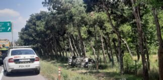 ავტოსაგზაო შემთხვევა – დაშავებულია ორი პიროვნება