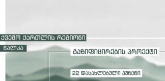 წალკის მუნიციპალიტეტში გაზიფიცირების პროექტის სამუშაოები დაასრულდა