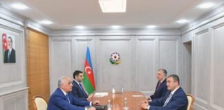 ქვემო ქართლში სახელმწიფო რწმუნებული აზერბაიჯანის პრემიერ-მინისტრს შეხვდა