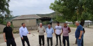 სოფელ ვანათში ბეტონის გზა და სანიაღვრე ქსელი მოეწყო