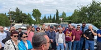 რუსთავის მეტალურგიის სორტული საამქრო გაიფიცა