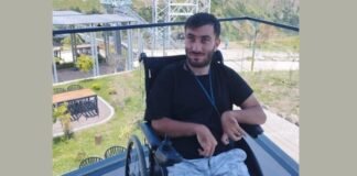 წალკის კანიონის ხიდზე ეტლით მოსარგებლე პირი არ შეუშვეს