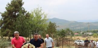 ბოლნისის მუნიციპალიტეტში აგვისტოს ომში დაღუპული გმირების ხსოვნას პატივი მიაგეს