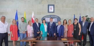 გიორგი დოხტურიშვილი ლიეტუვის დელეგაციის წევრებს შეხვდა