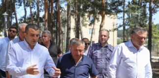 გიორგი დოხტურიშვილმა, წალკაში, მიმდინარე ინფრასტრუქტურული პროექტი მოინახულა