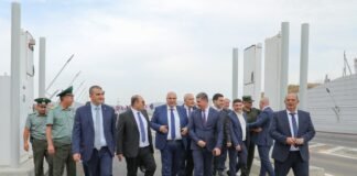 გიორგი დოხტურიშვილი საქართველო-სომხეთის საზღვართან „მეგობრობის ხიდის“ ოფიციალური გახსნის ცერემონიას დაესწრო