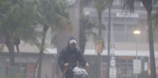 იაპონიის ერთ-ერთ კუნძულს თავს უძლიერესი ტაიფუნი დაატყდა