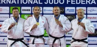 ვეტერანთა მსოფლიო ჩემპიონატზე ძიუდოისტმა დავით ლორიაშვილმა ოქროს მედალი მოიპოვა