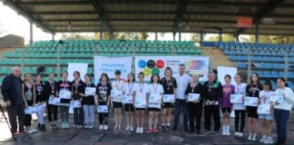 რუსთავში სასკოლო სპორტულმა ოლიმპიადამ სტარტი გეზრბენით აიღო