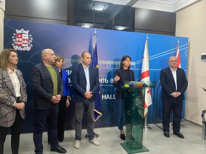 ლაცაბიძე ბრიფინგი