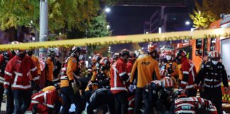 სეულში ჰელოუინის დღესასწაულზე ათობით ადამიანი დაიღუპა