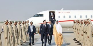 ირაკლი ღარიბაშვილმა სამუშაო ვიზიტი არაბთა გაერთიანებულ საამიროებში დაიწყო