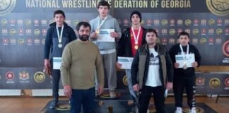 რუსთაველი სპორტსმენების წარმატება თავისუფალ ჭიდაობაში