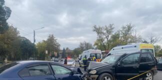 მშენებელთა ქუჩაზე ავარია მოხდა