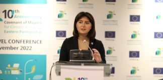 ნინო ლაცაბიძემ ,,მერების შეთანხმების“ პროქეტის ფარგლებში პრეზენტაცია წარადგინა