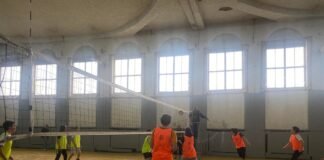 სპორტული ოლიმპიადის ფარგლებში ფრენბურთში ფინალური შეხვედრები გაიმართა