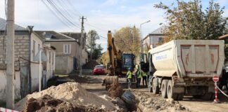 ბოლნისში წყალარინების სისტემის მშენებლობა აქტიურად მიმდინარეობს