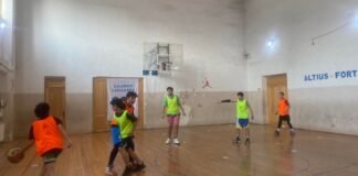 სპორტული ოლიმპიადის ფარგლებში კალათბურთში ფინალური შეხვედრები გაიმართა