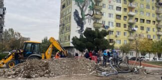 “რუსთავის წყალი” შარტავას მოედანზე სარეაბილიტაციო სამუშაოებს ახორციელებს