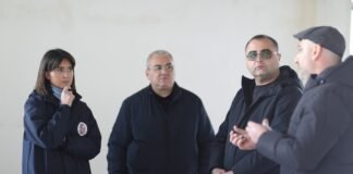 რუსთავის მერი ნინო ლაცაბიძე ინფრასტრუქტურული სამუშაოების მიმდინარეობას გაეცნო