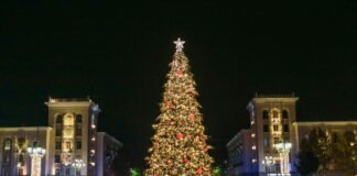 31 დეკემბრის საახალწლო ღონისძიებები რუსთავში