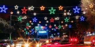 რუსთავში საახალწლო ღონისძიების სამზადისის გამო საავტომობილო მოძრაობა შეზღუდულია