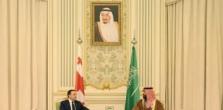 ირაკლი ღარიბაშვილი საუდის არაბეთის სამეფოს ტახტის მემკვიდრეს შეხვდა