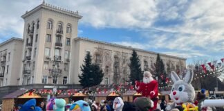 რუსთავში საახალწლო ღონისძიებები მიმდინარეობს