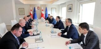 საქართველოს პრემიერ-მინისტრი ირაკლი ღარიბაშვილი სახელმწიფო რწმუნებულებს შეხვდა