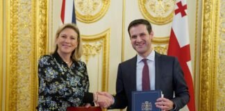 დიდი ბრიტანეთისა და ჩრდილოეთ ირლანდიის გაერთიანებული სამეფოს მთავრობასა და საქართველოს მთავრობას შორის საჰაერო მიმოსვლის შესახებ შეთანხმება გაფორმდა