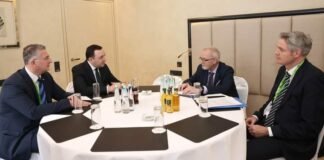 ირაკლი ღარიბაშვილი ევროპის საინვესტიციო ბანკის პრეზიდენტს ვერნერ ჰოიერს შეხვდა