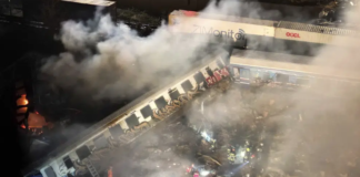 საბერძნეთში ერთმანეთს ორი მატარებელი შეეჯახა