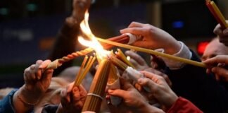 წმინდა ცეცხლი უკვე საქართველოშია