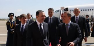 საქართველოს პრემიერ-მინისტრის ირაკლი ღარიბაშვილის ვიზიტი აზერბაიჯანის რესპუბლიკაში დაიწყო