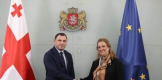 გიორგი ამილახვარმა უნგრეთის ელჩს, ანა მარია შიკოს უმასპინძლა