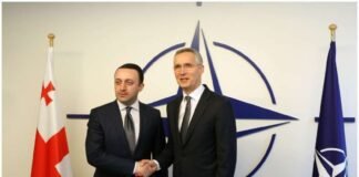 25 აპრილს იენს სტოლტენბერგი ბრიუსელში ირაკლი ღარიბაშვილს უმასპინძლებს